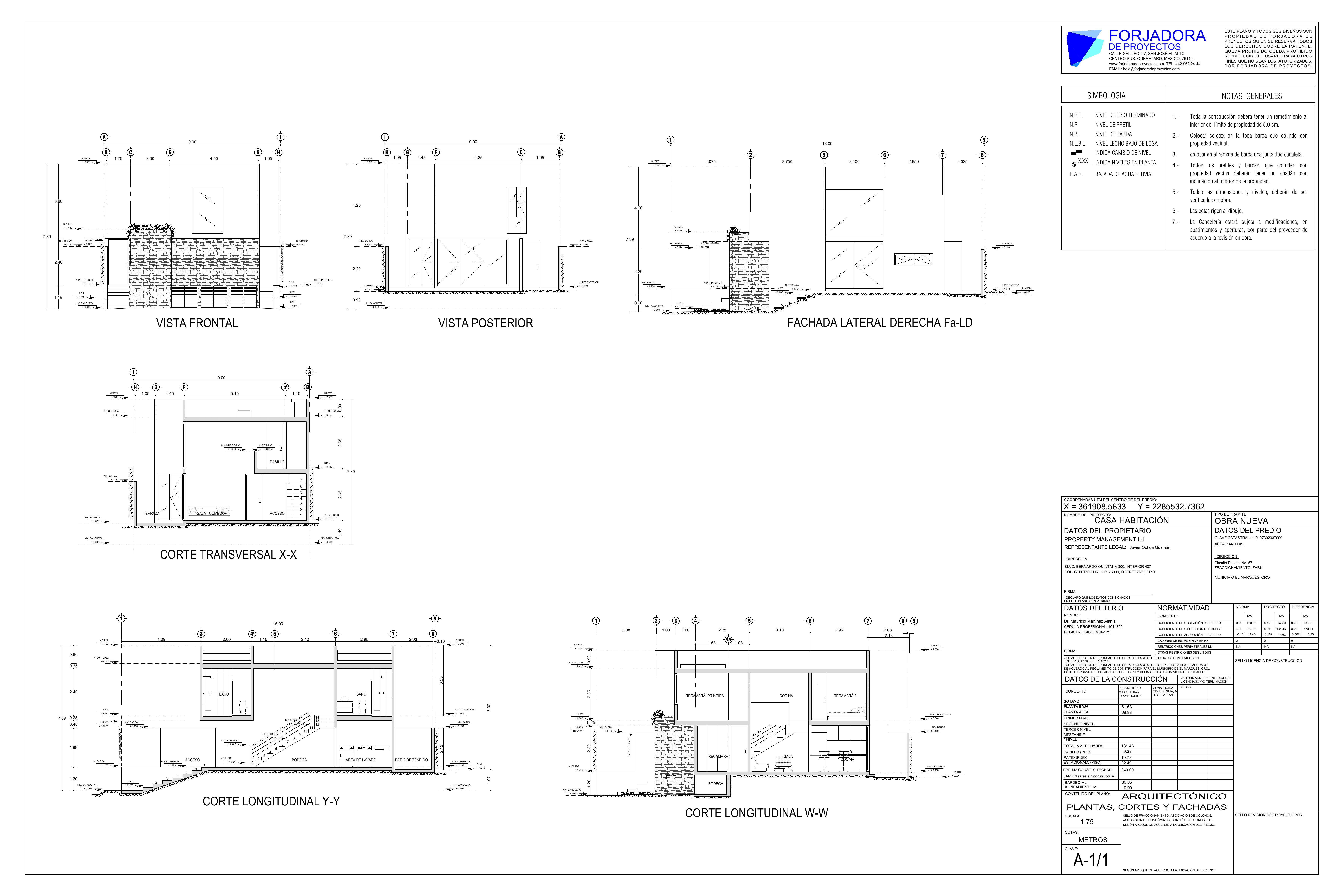 Plano arquitectónico 02
